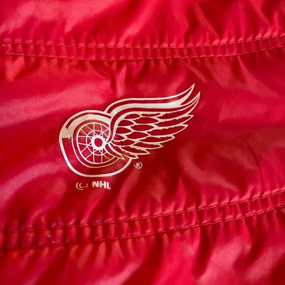 Detroit Red Wings NHL G III Sports Carl Banks Jacket Womens Small Puffer Quilted - Picture 3 of 13